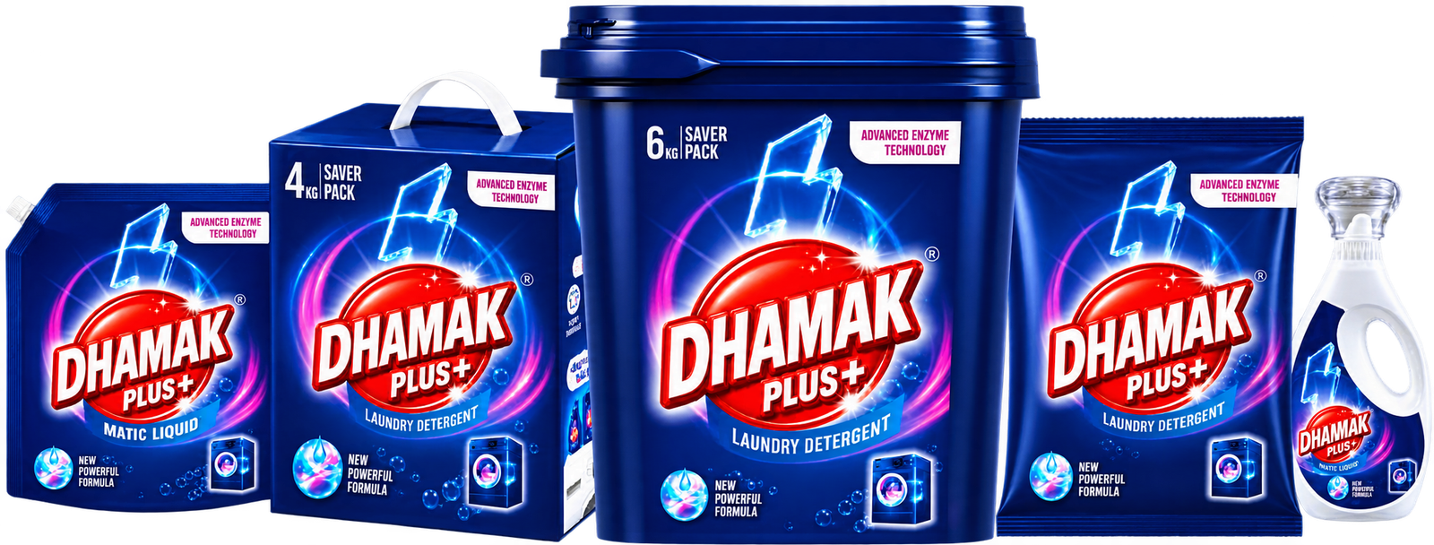 Dhamak Plus+ Detergent