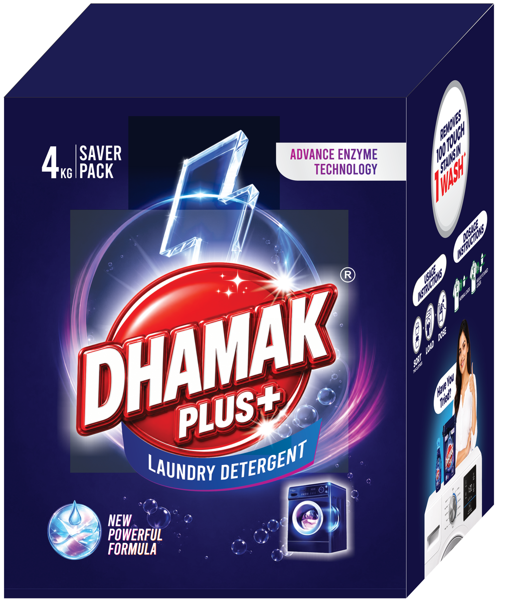 Dhamak Plus Laundry Detergent Powder